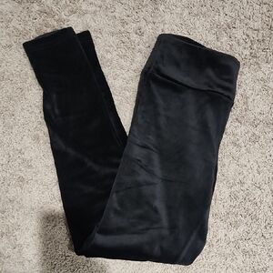 No Boundaries Dark Velvet Leggings